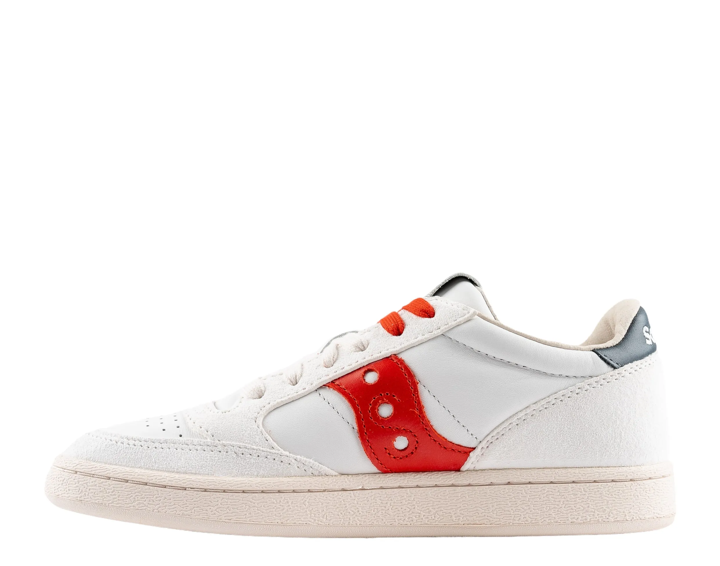 Saucony Originals Jazz Court Premium White/Red/Navy Men's Shoes S70671-4