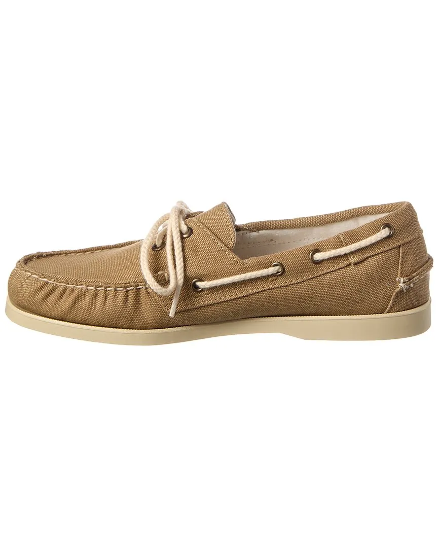 Sebago Portland Canvas Boat Shoe