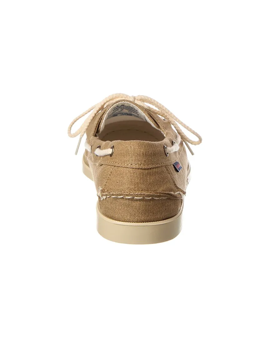 Sebago Portland Canvas Boat Shoe