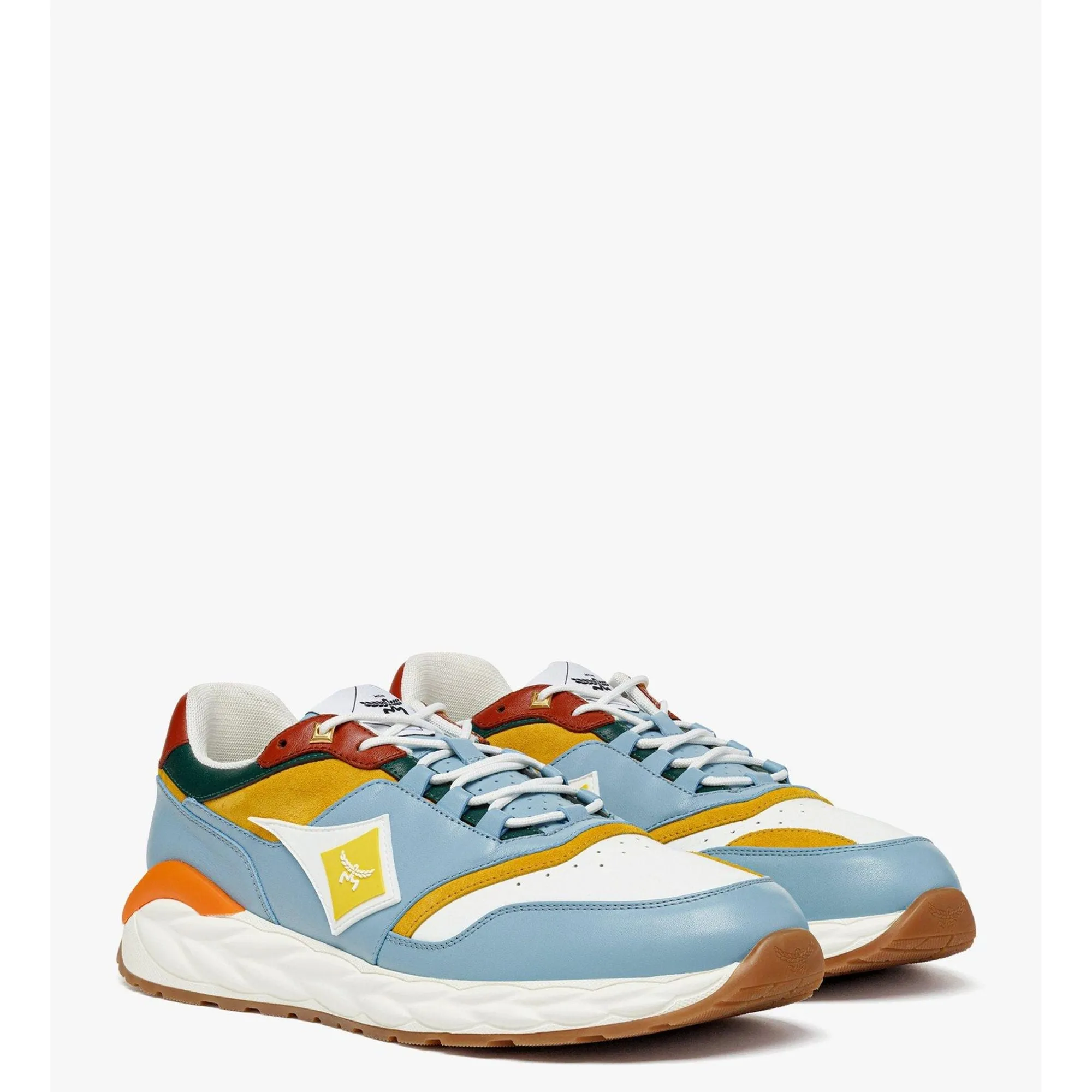 Skywander Lo Sneakers In Calf Leather