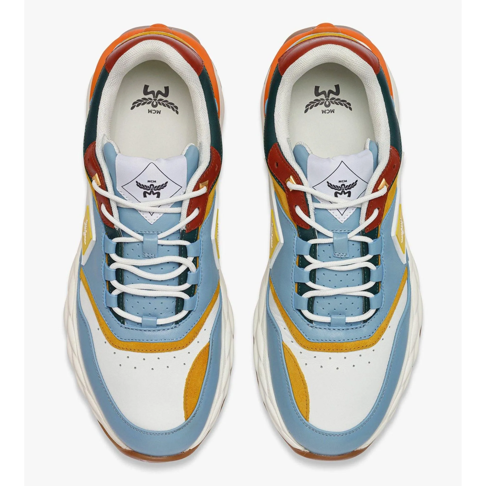 Skywander Lo Sneakers In Calf Leather