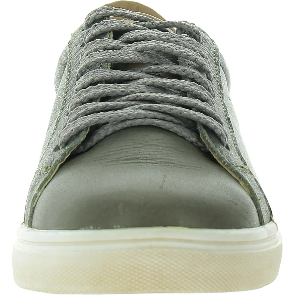 Snake Womens Lace-Up Leather Casual And Fashion Sneakers
