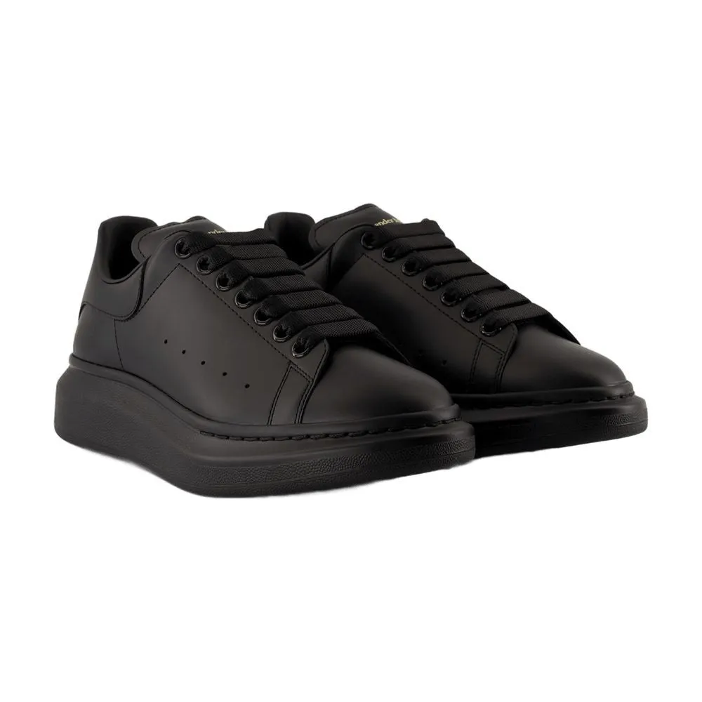 Sneakers Oversized - Alexander Mcqueen - Leather - Black
