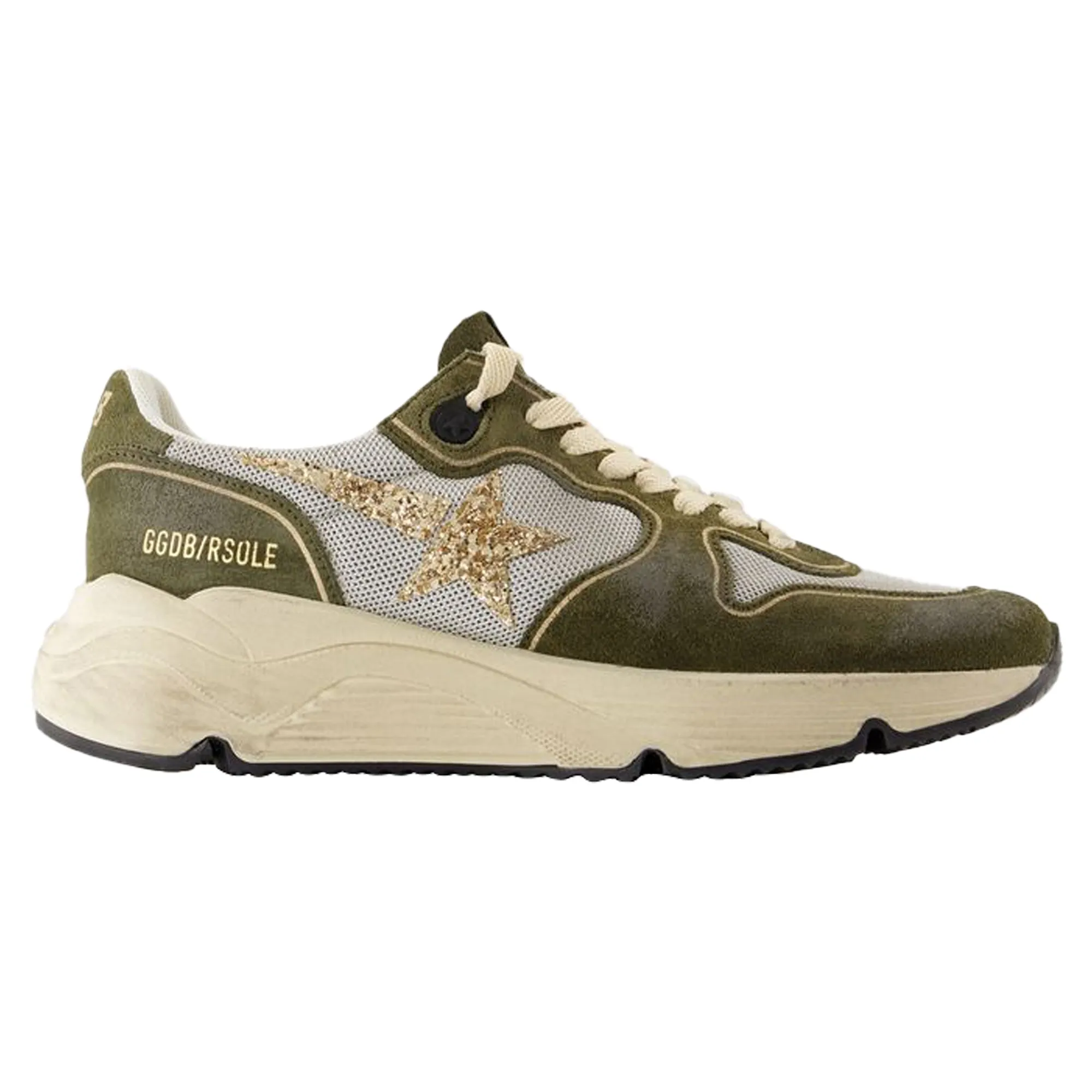 Sneakers Running - Golden Goose Deluxe Brand - Leather - Khaki