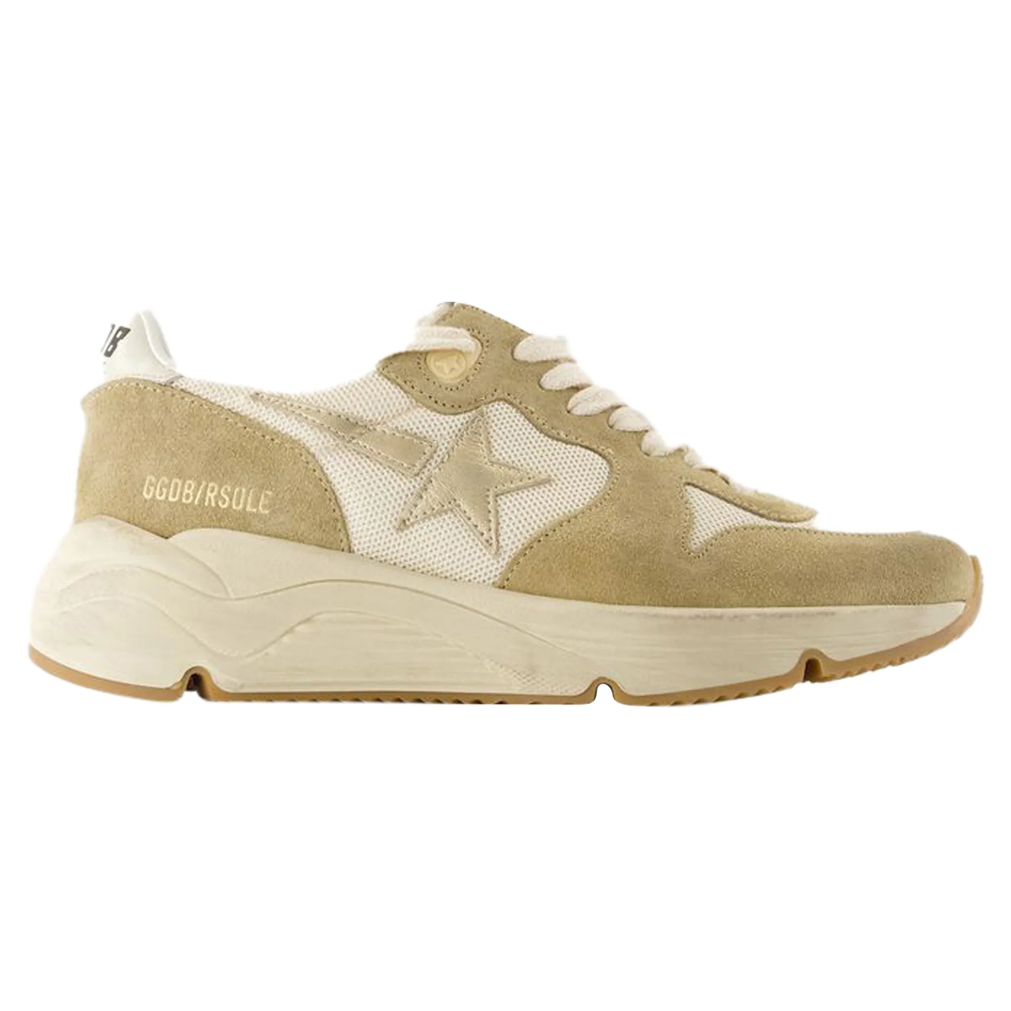 Sneakers Running - Golden Goose Deluxe Brand - Leather - Yellow/Beige