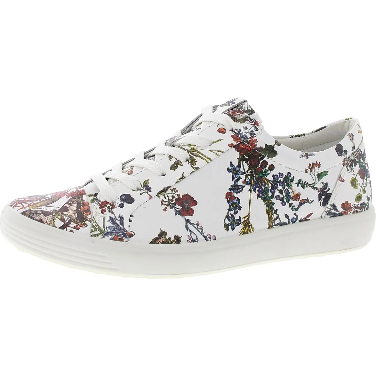 Soft 7  Womens Leather Lace Up Casual and Fashion Sneakers