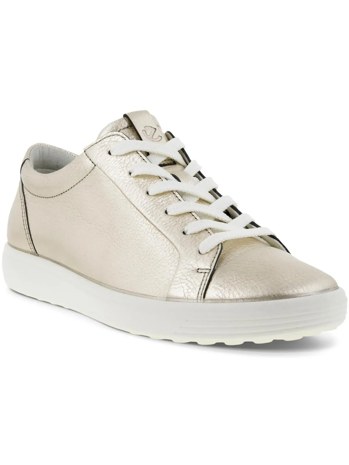 Soft 7  Womens Leather Lace Up Casual and Fashion Sneakers