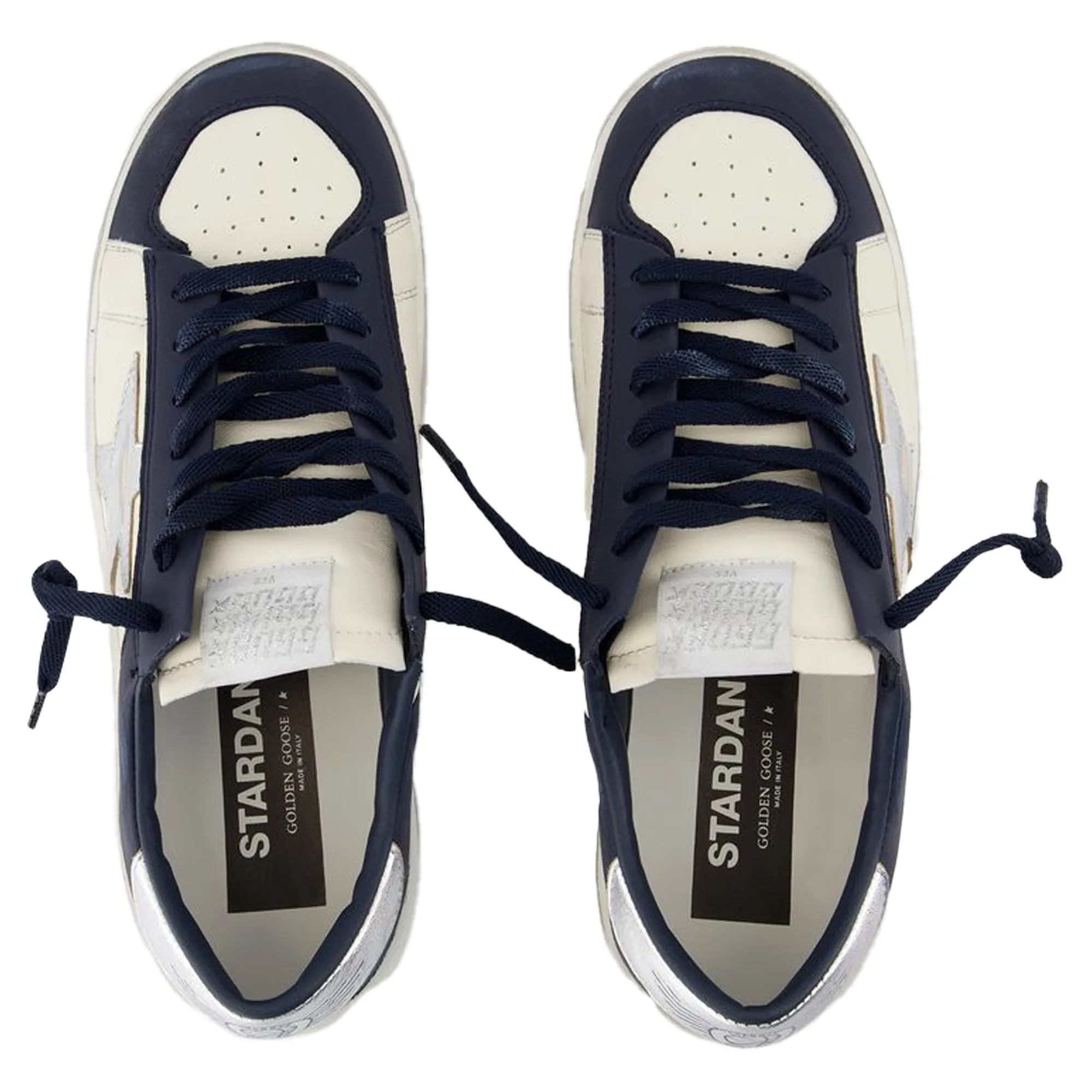Stardan Sneakers - Golden Goose Deluxe Brand - Leather - White