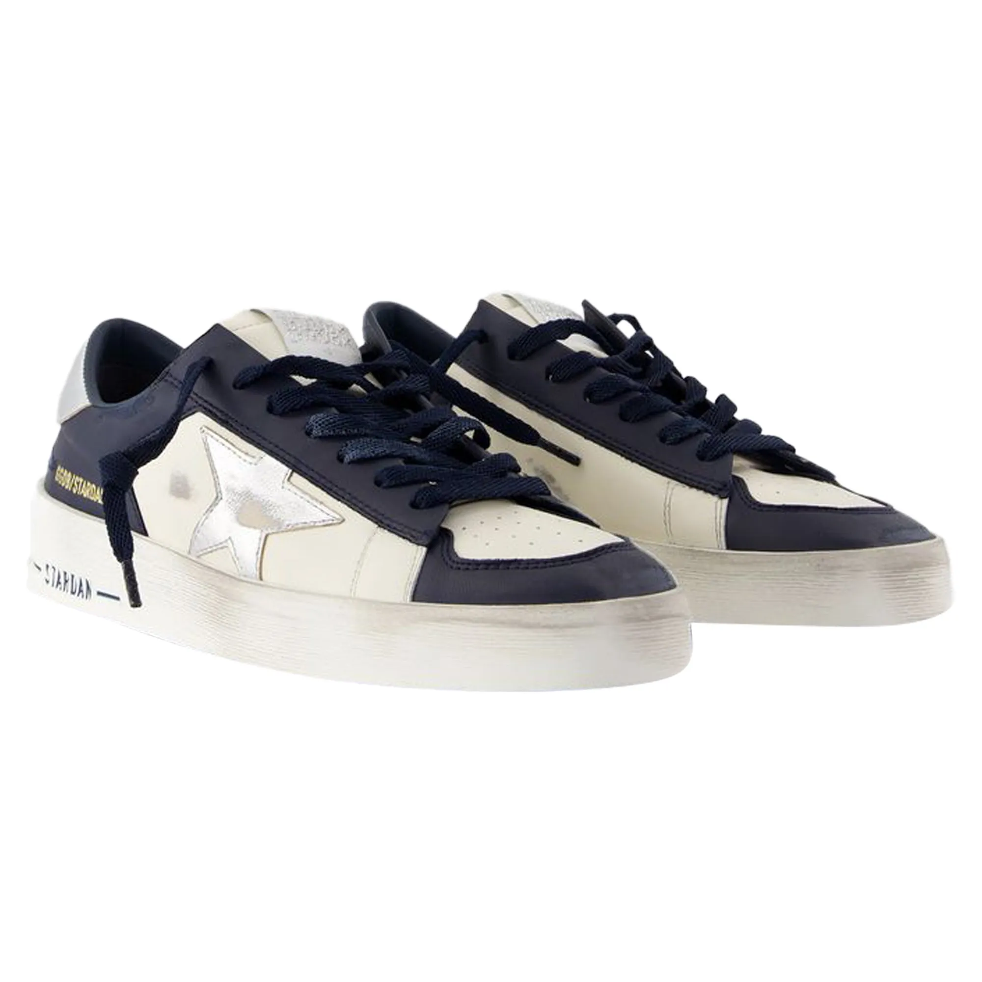 Stardan Sneakers - Golden Goose Deluxe Brand - Leather - White