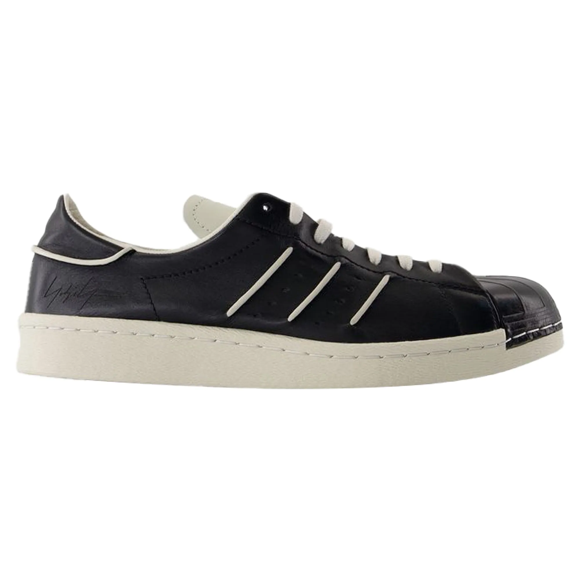 Superstar Sneakers - Y-3 - Leather - Black