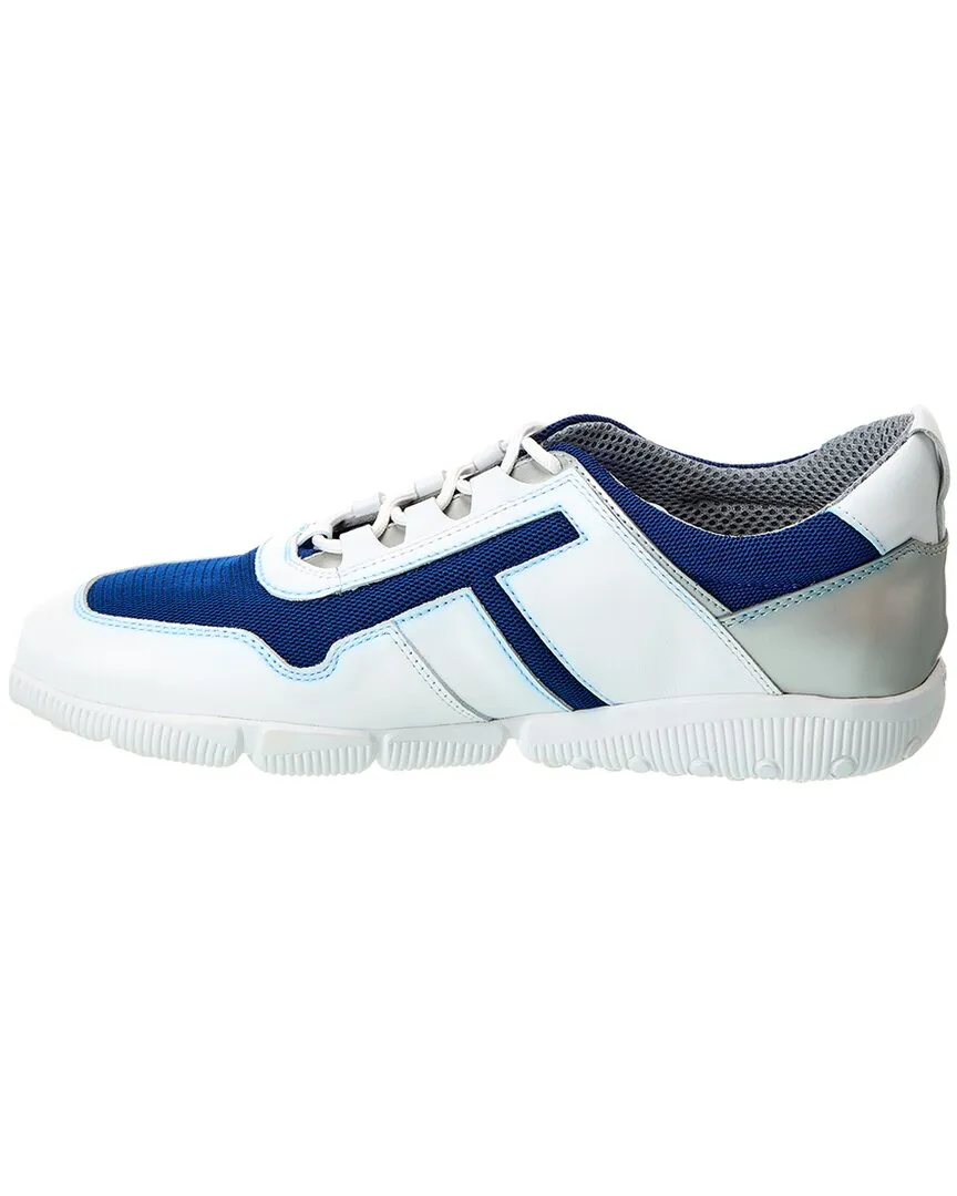 TODs Mesh & Leather Sneaker