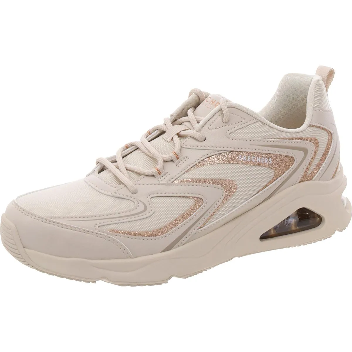 Tres-Air Uno Womens Glitter Knit Casual And Fashion Sneakers