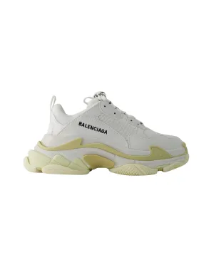 Triple S Sneakers - Balenciaga - Leather Free - White
