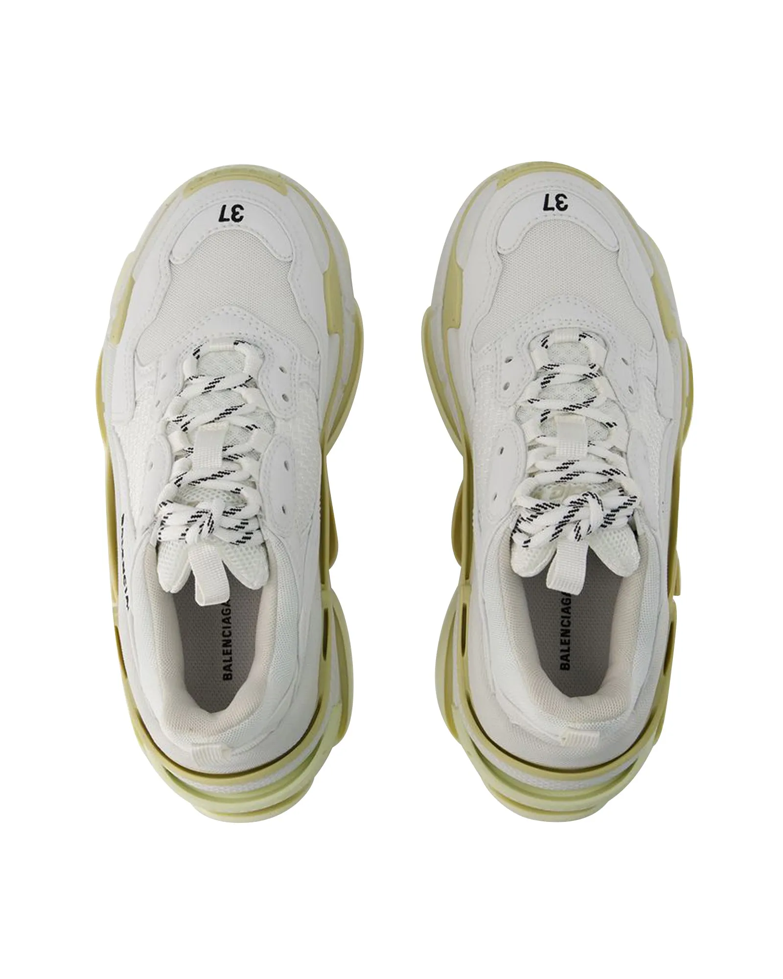 Triple S Sneakers - Balenciaga - Leather Free - White