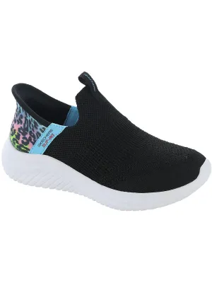 Ultra Flex 3.0 - Colory Wild Girls Gym Fitness Slip-On Sneakers