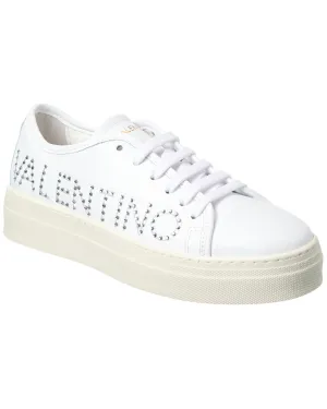 Valentino by Mario Valentino Charme Leather Sneaker