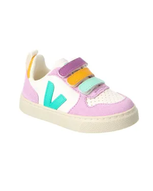 VEJA Small V-10 Chromefree Leather Sneaker