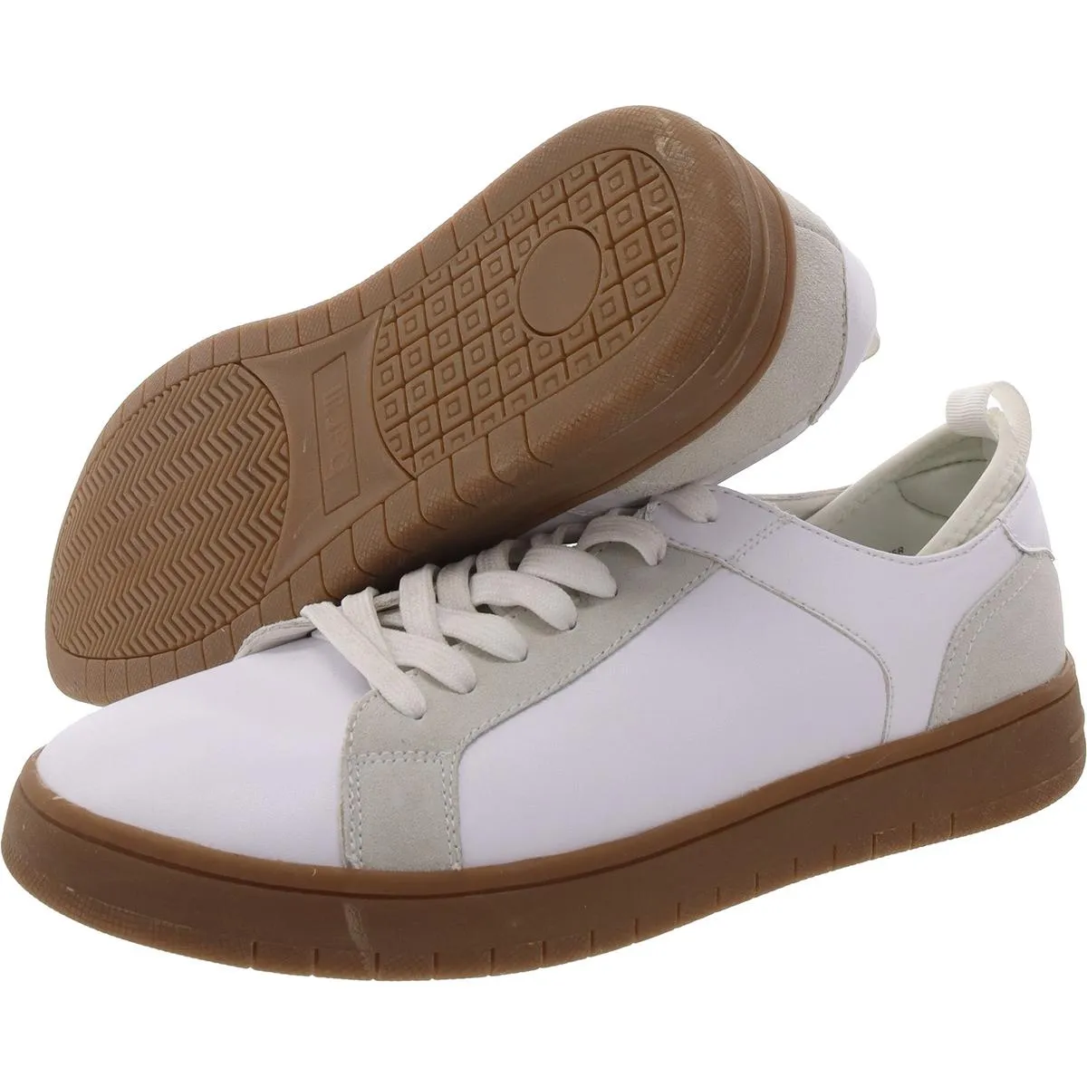 VENTURA Mens Lace-Up Leather Casual And Fashion Sneakers