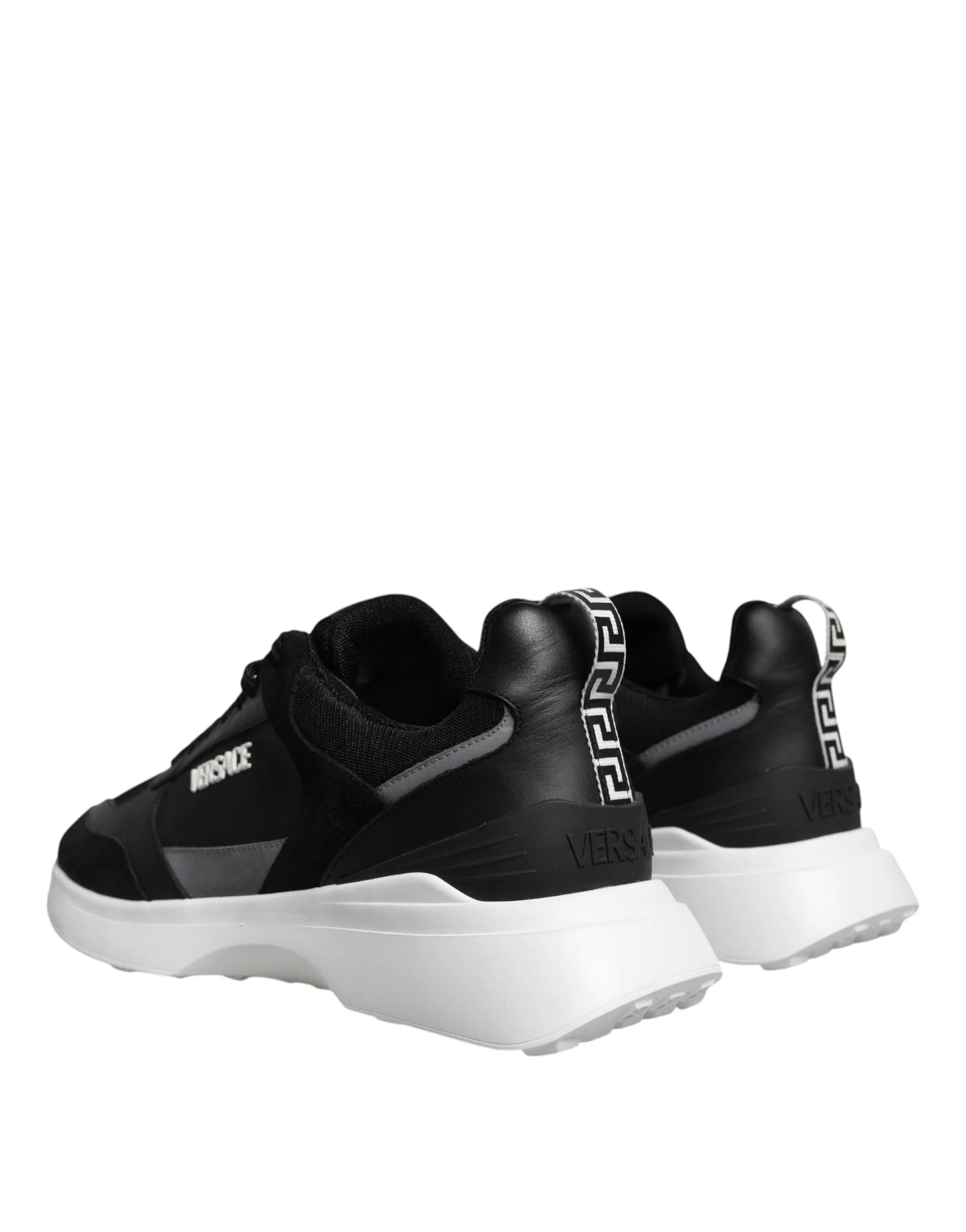 Versace  Canvas Quad Fabric Medusa Low Top Sneaker Men's Shoes