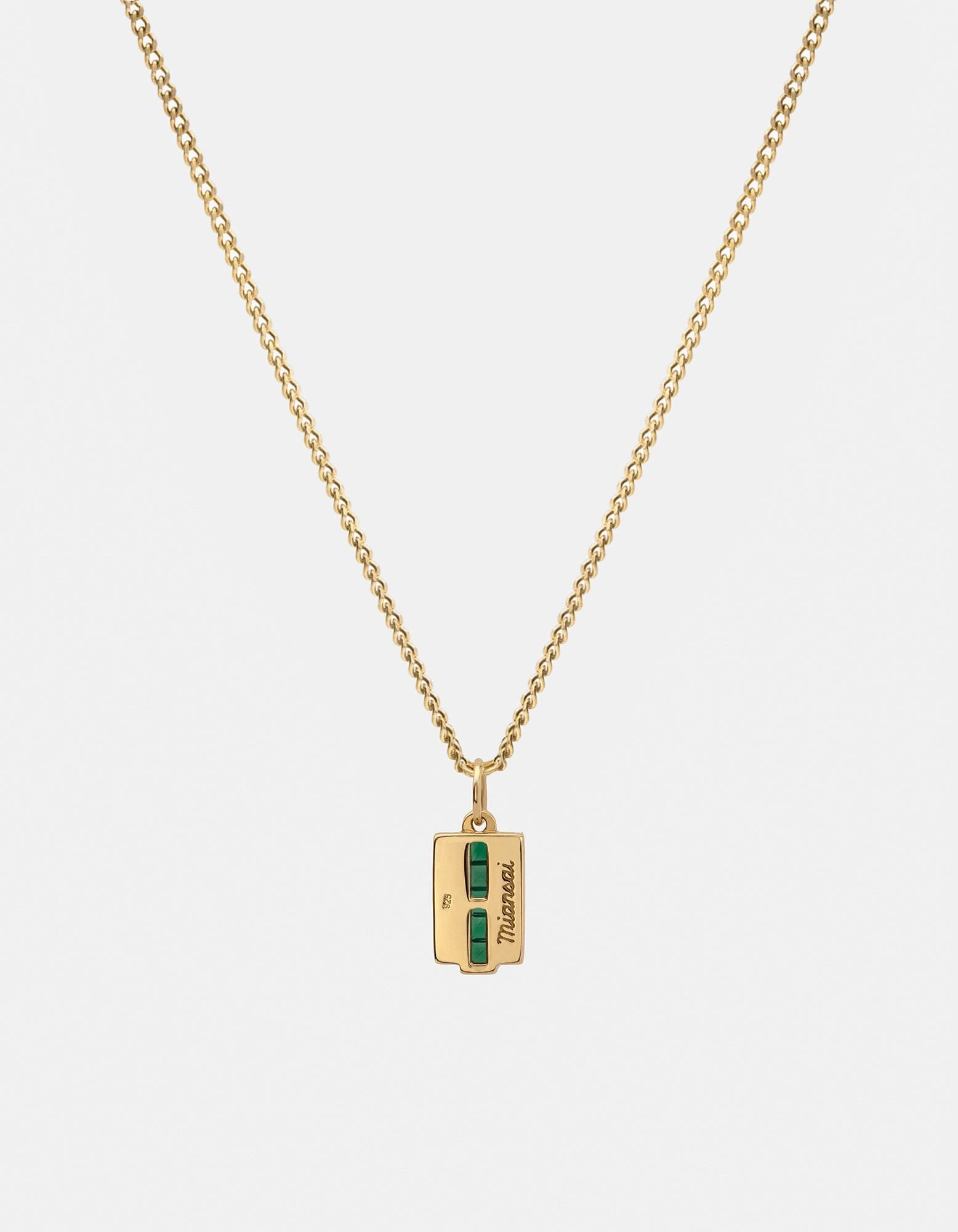 Vertigo Agate Necklace, Gold Vermeil