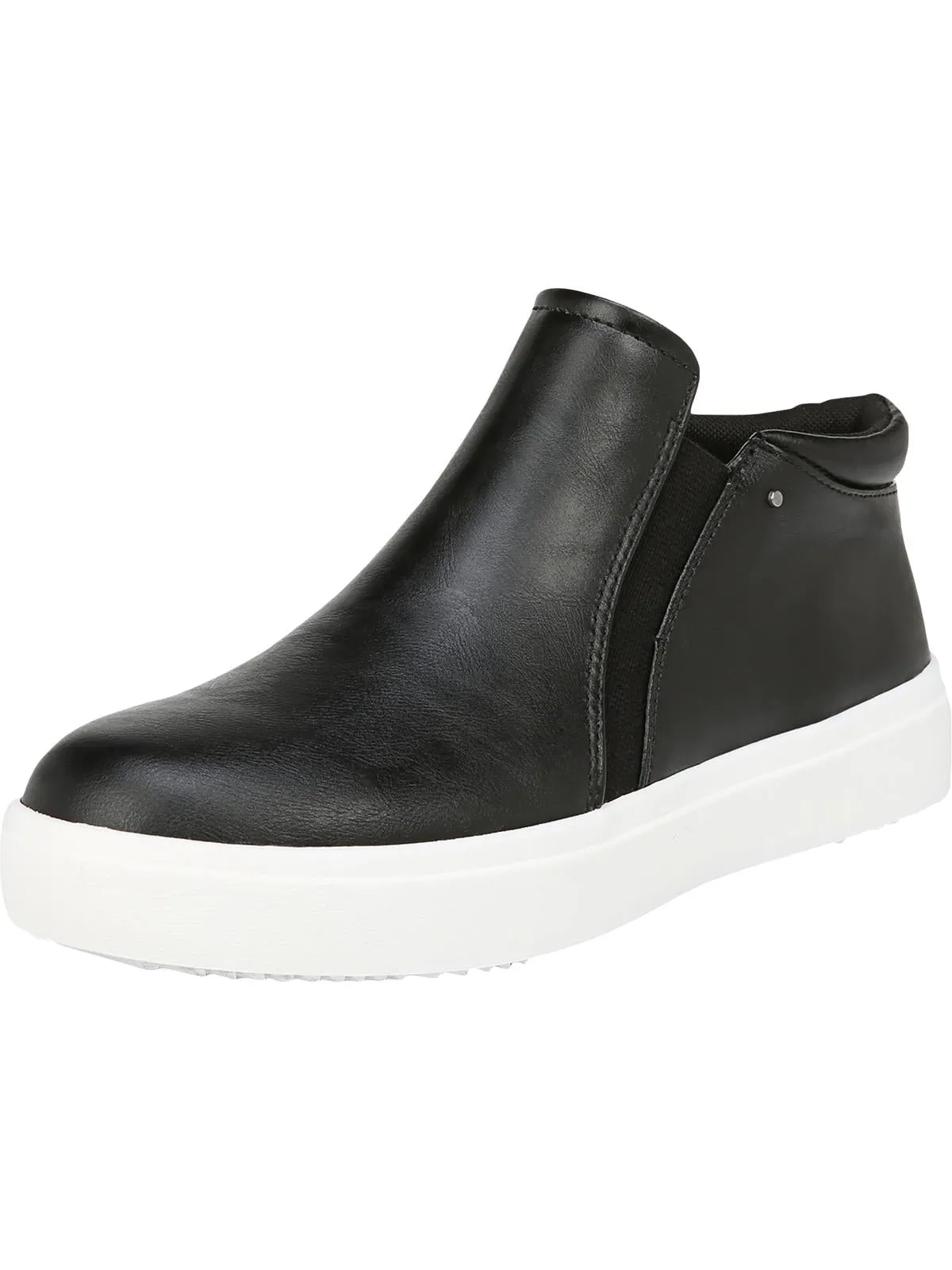 Wanderfull Womens Faux Leather Ankle Fashion Sneakers