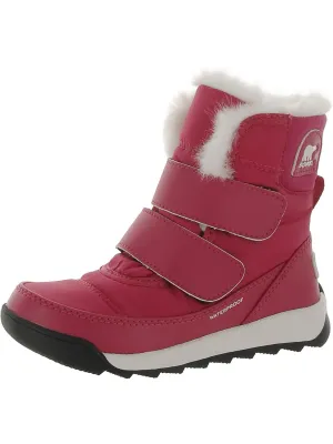 Whitney Strap II Girls Faux Fur Lined Faux Fur Winter & Snow Boots