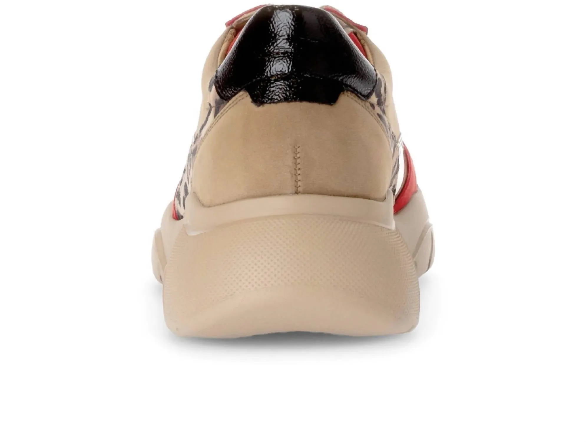 Winifred Sneaker In Red Leopard