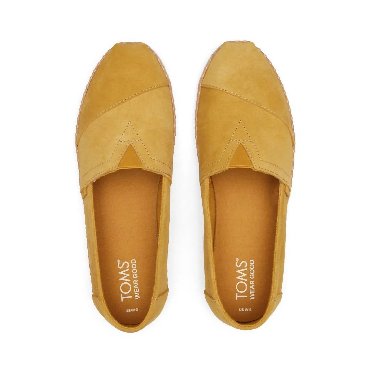 Women Alpargata Cloudbound Sneakers In Golden Yellow