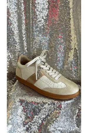 Women Sydney Croc Sneaker In Cream