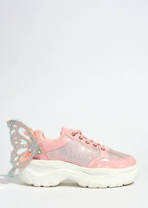 Women's Aurora Trainer Shoes In Pink/white