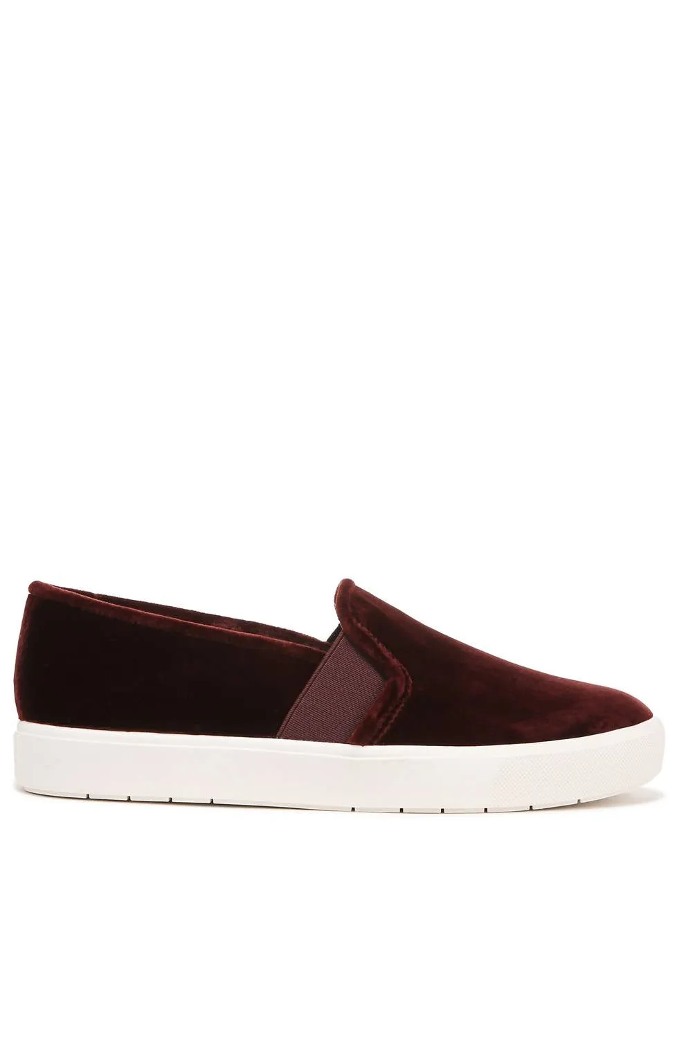 Women's Blair Velvet Sneakers In Pinot