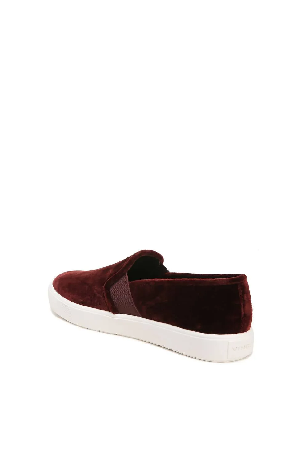 Women's Blair Velvet Sneakers In Pinot
