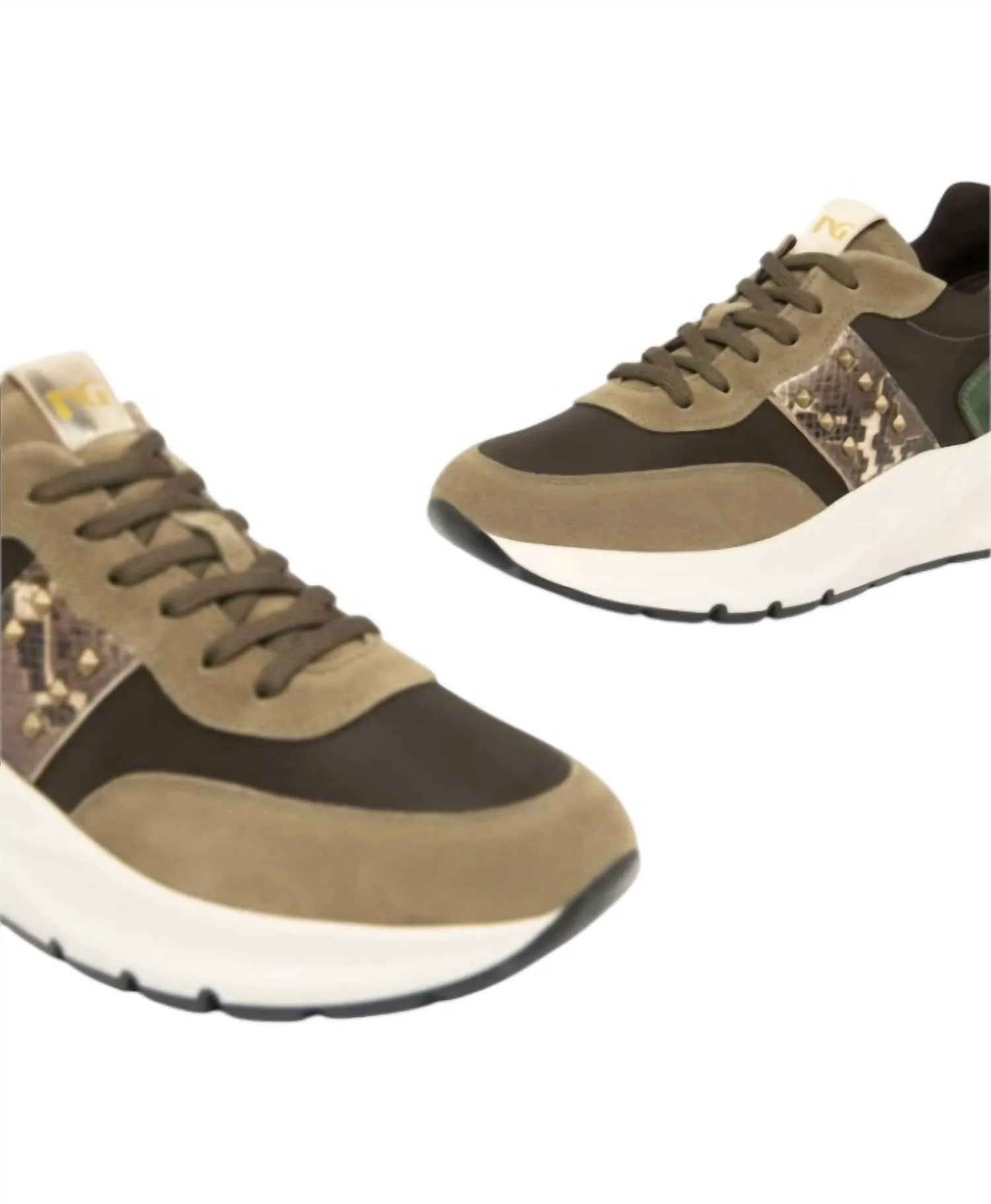 Women's Bomber Verdone Sneakers In Velour Stone