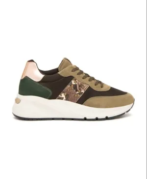 Women's Bomber Verdone Sneakers In Velour Stone