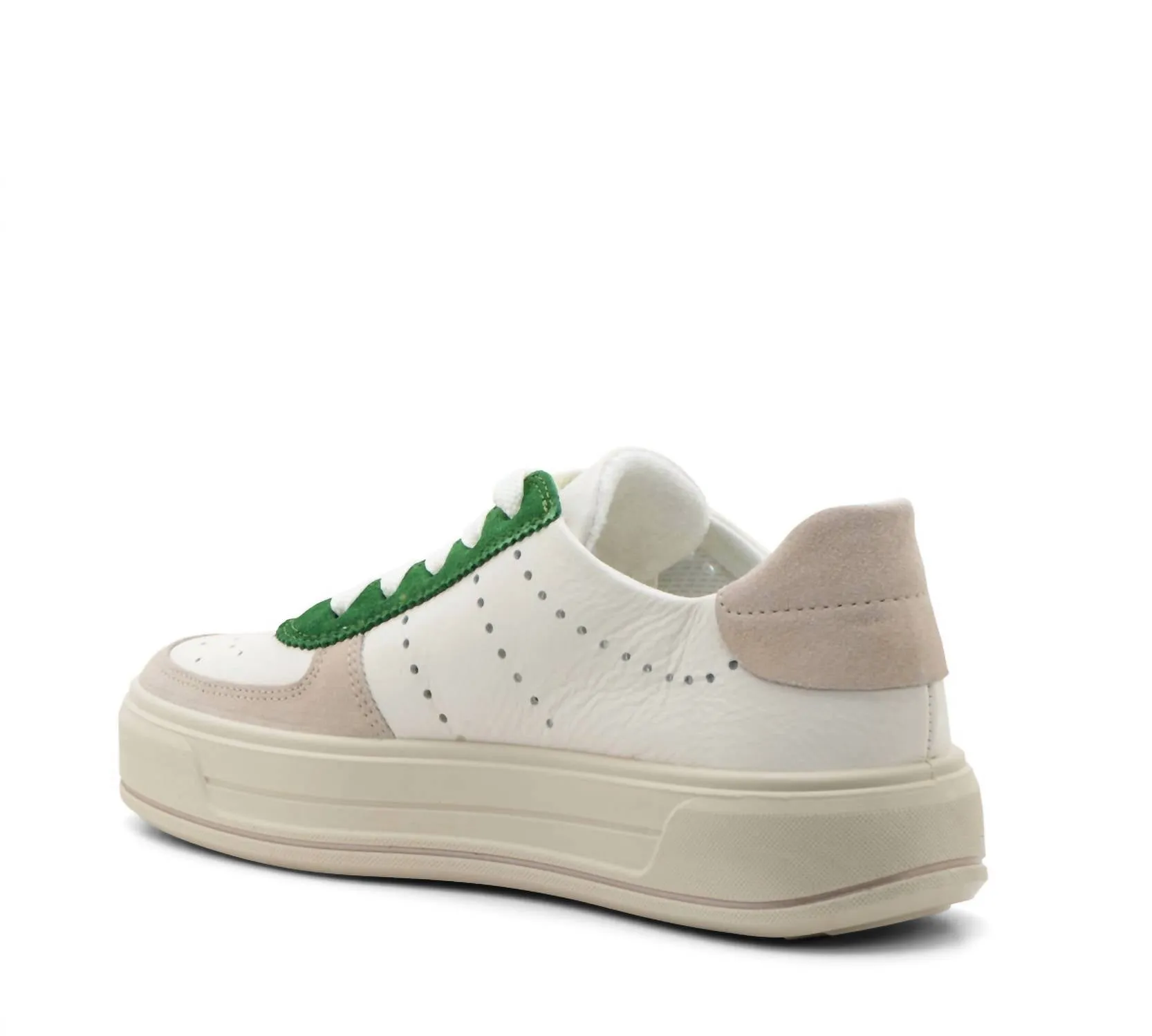Women's Calgary Sneakers In Shell/cream/grass