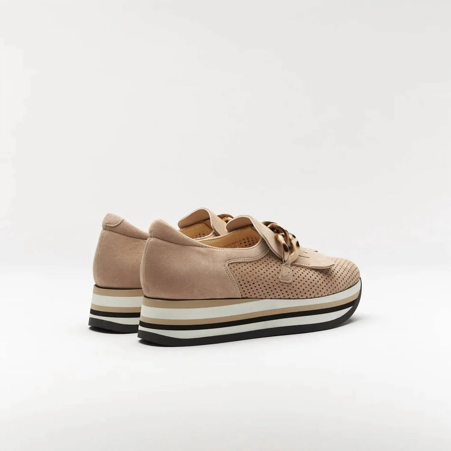 Women's Carly Platform Sneaker In Taupe