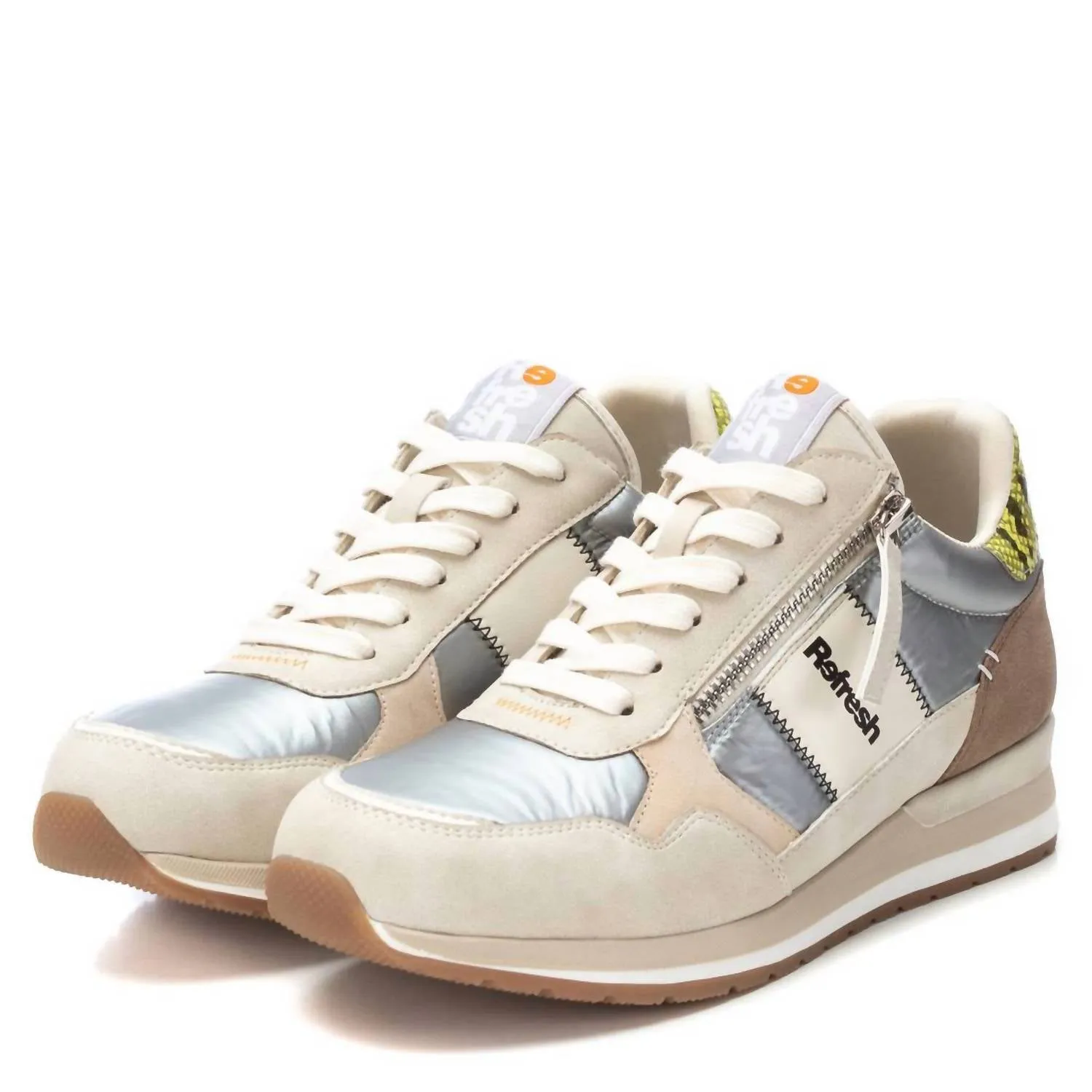 Women's Casual Sneakers In Beige