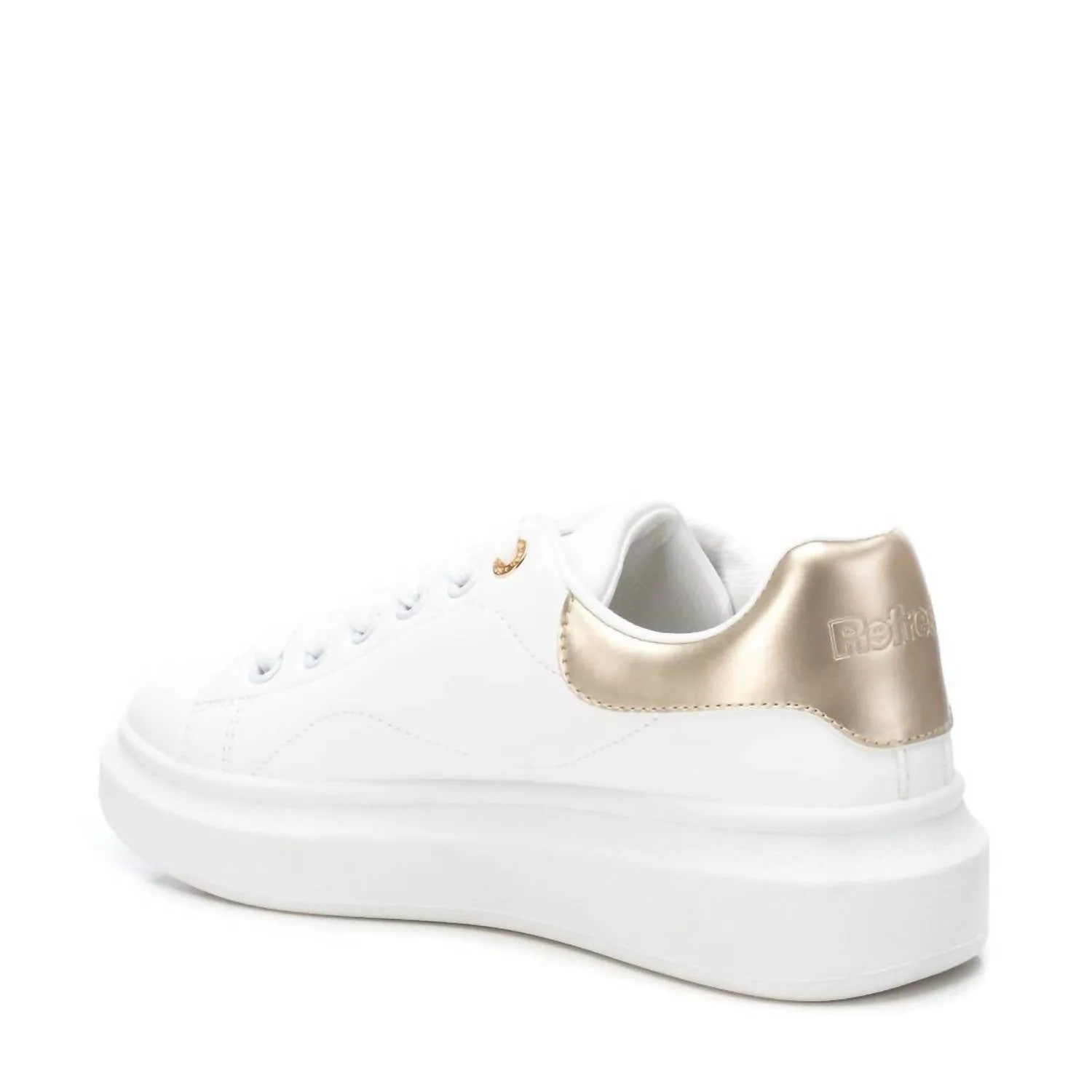 Women's Casual Sneakers In Gold