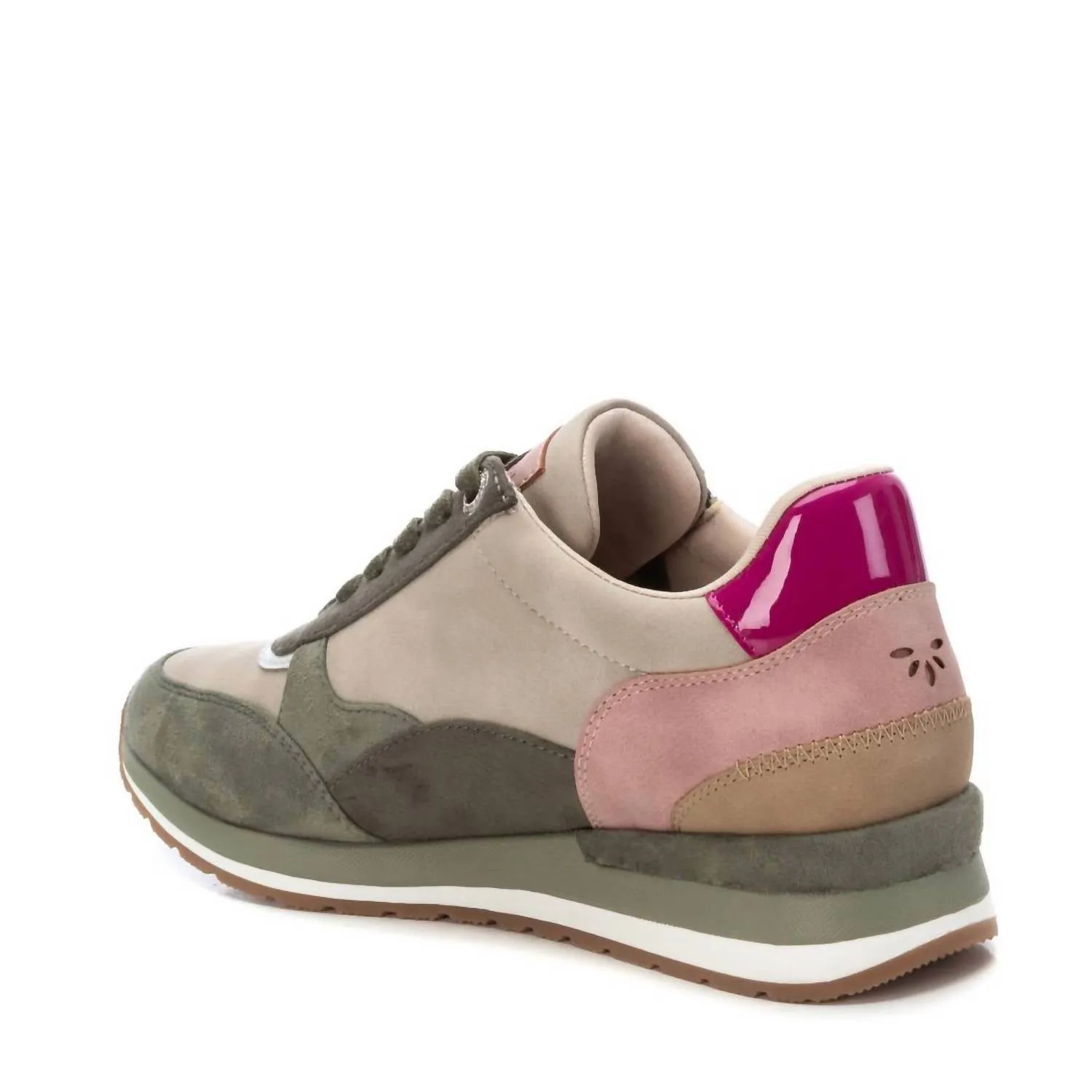 Women's Casual Sneakers In Kakhi