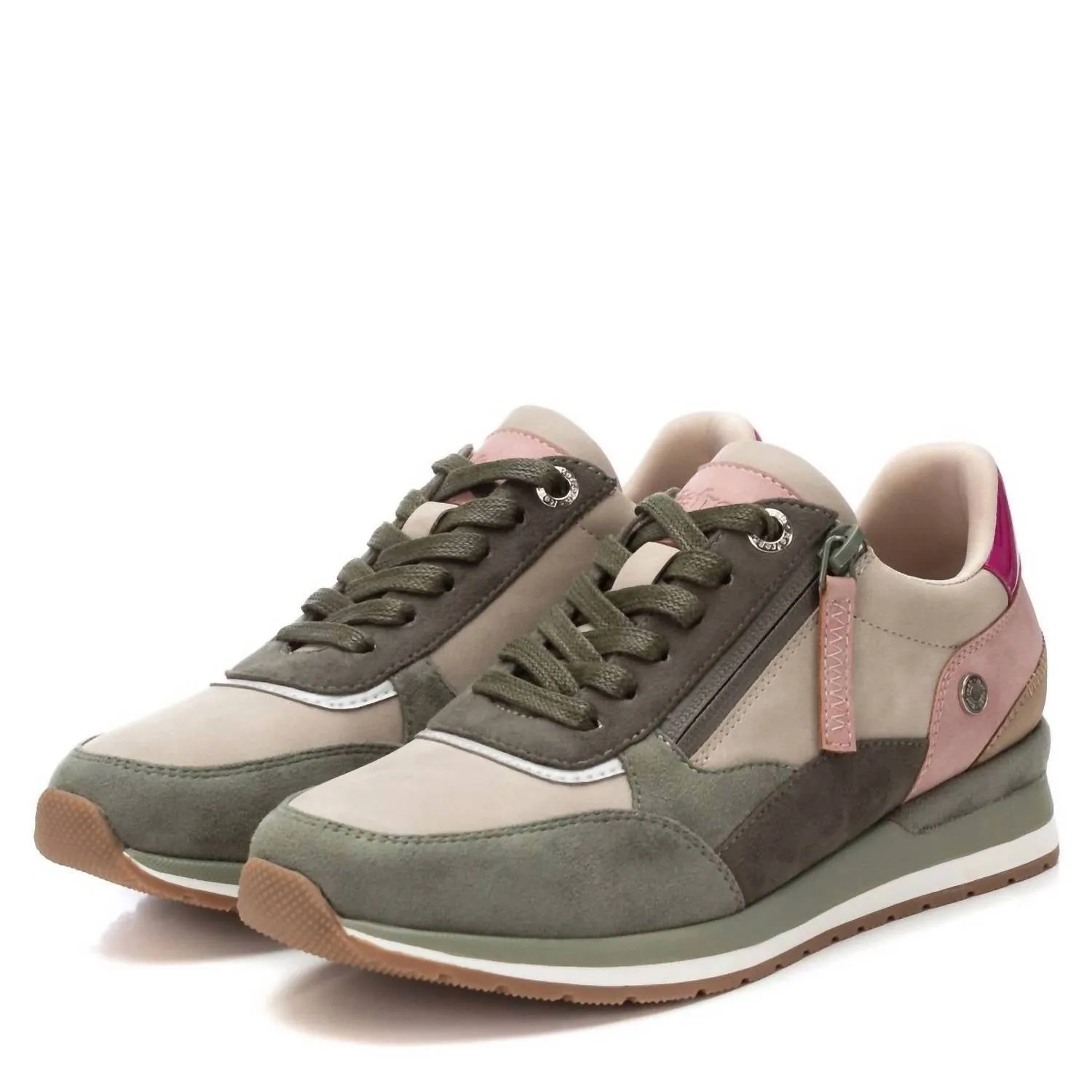 Women's Casual Sneakers In Kakhi