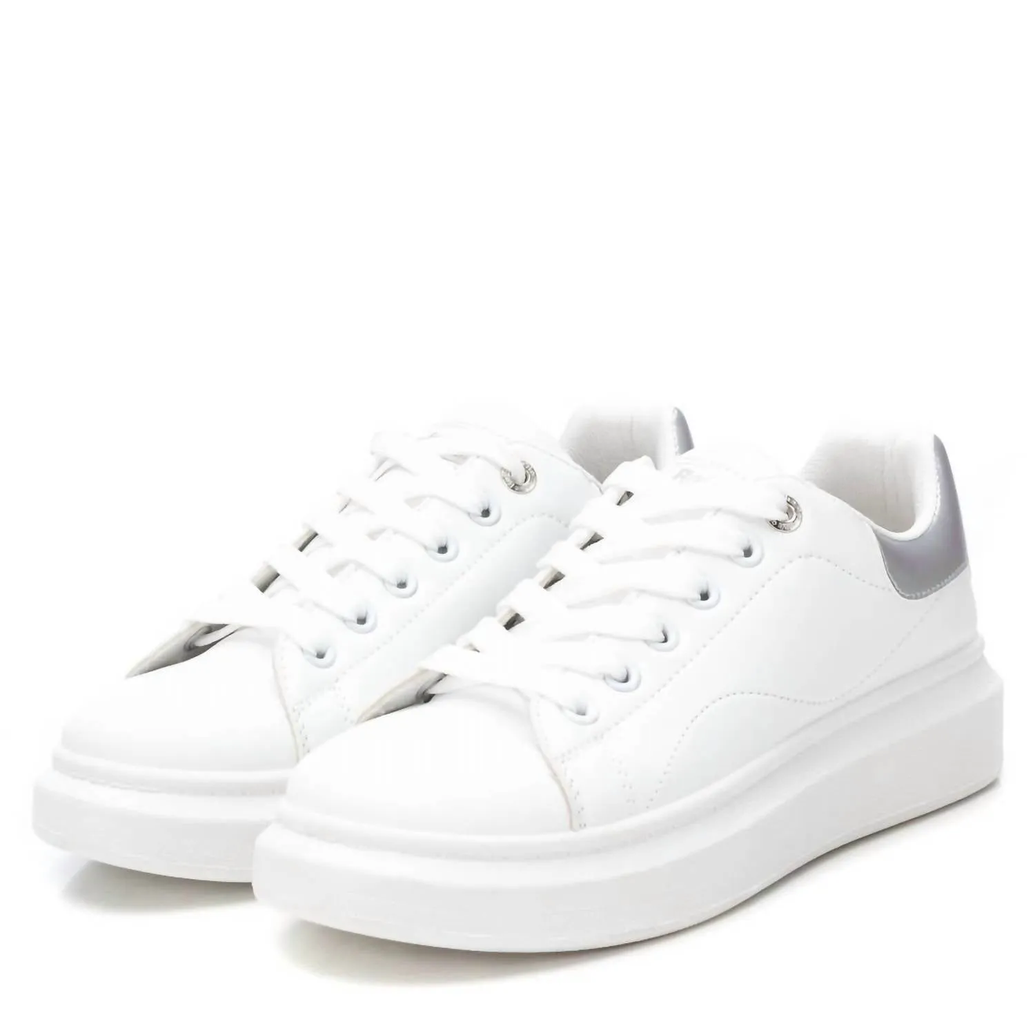 Women's Casual Sneakers In Silver