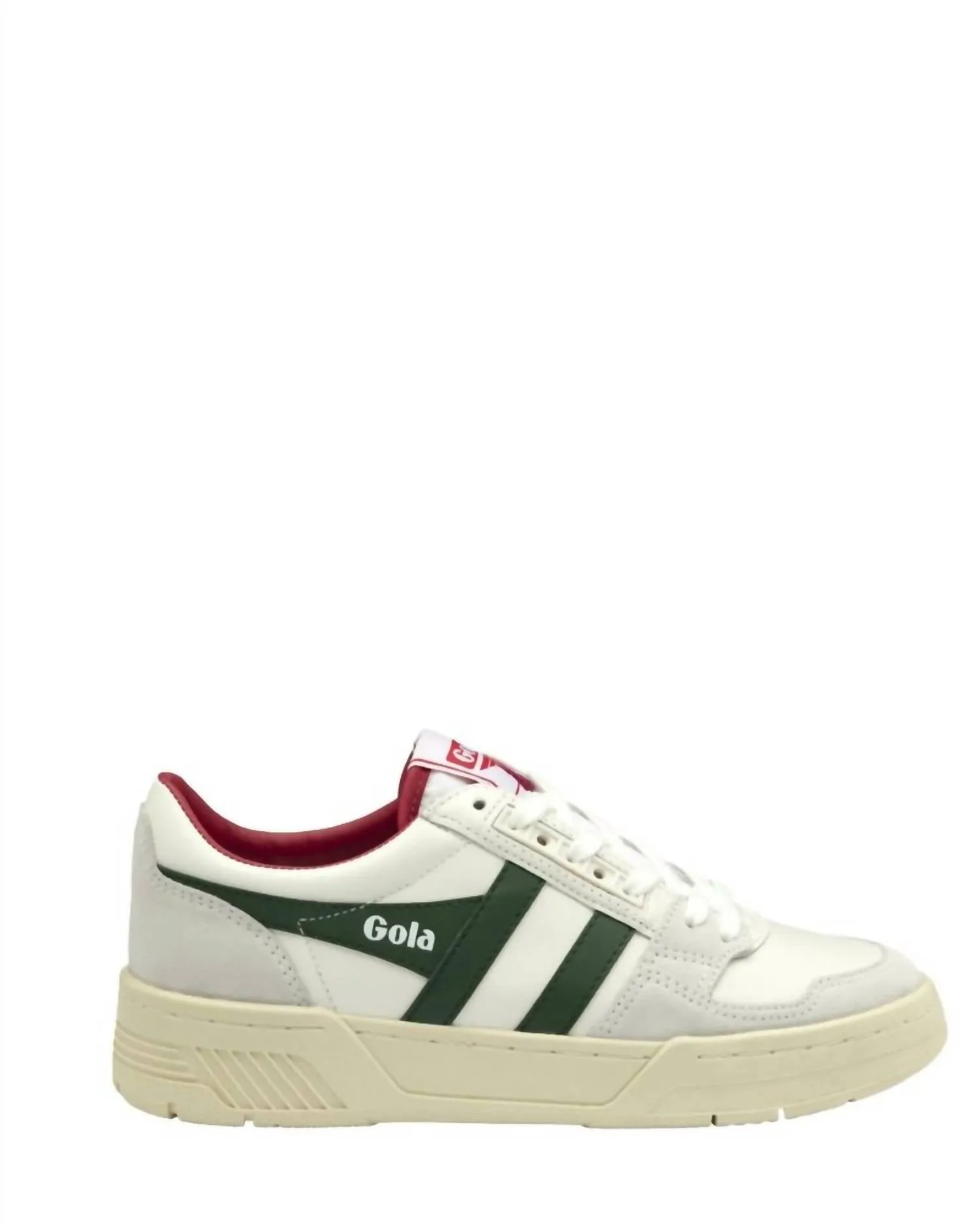 Women's Challenge '84 Sneakers In White/evergreen/raspberry