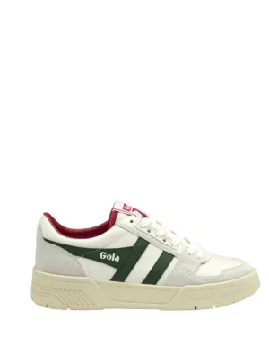 Women's Challenge '84 Sneakers In White/evergreen/raspberry