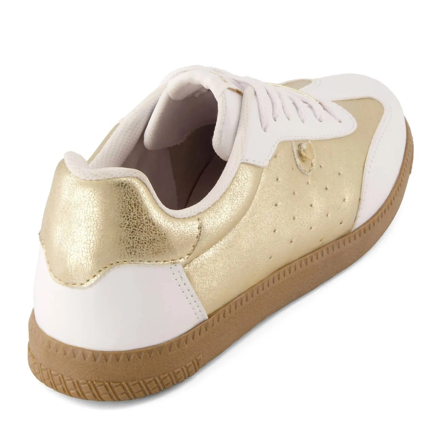 Women's Comfort Casual Sneakers In Gold