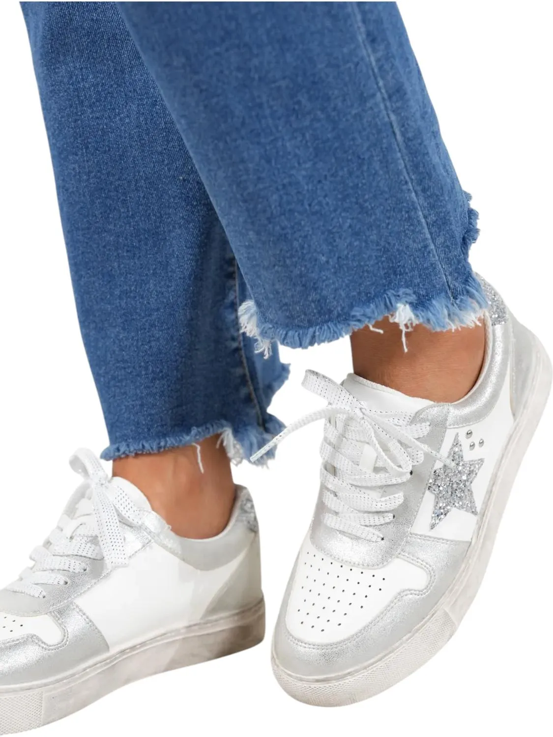Women's Constellation Sneakers In Silver