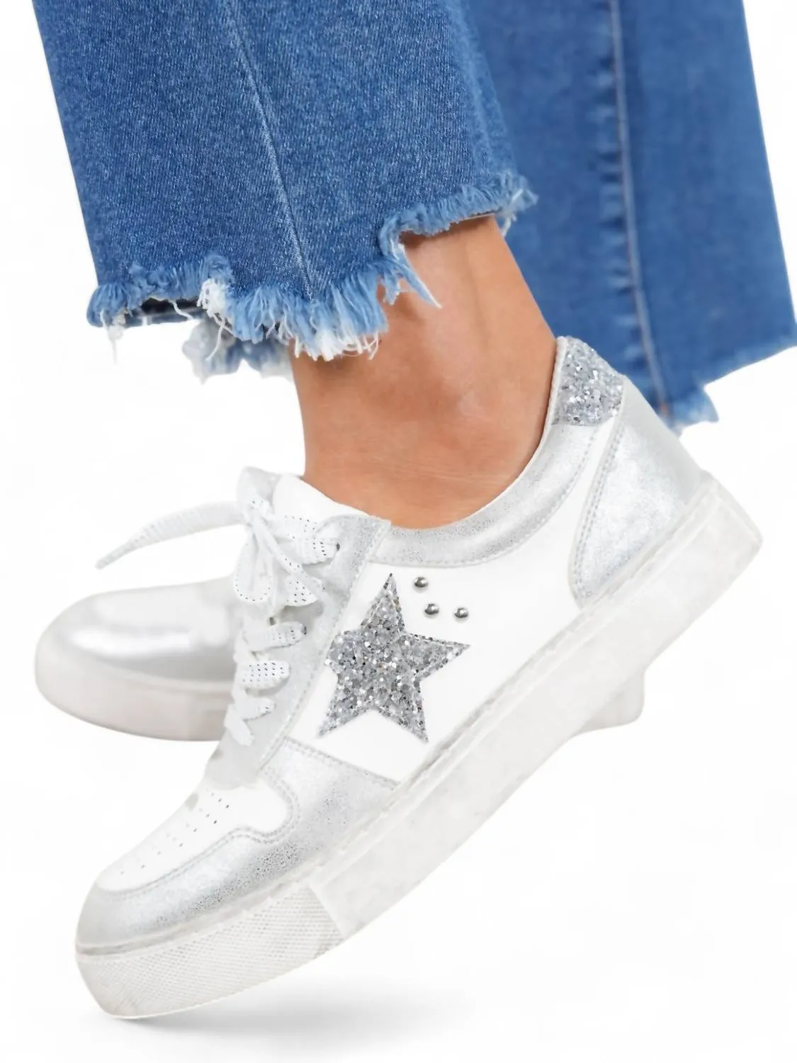 Women's Constellation Sneakers In Silver