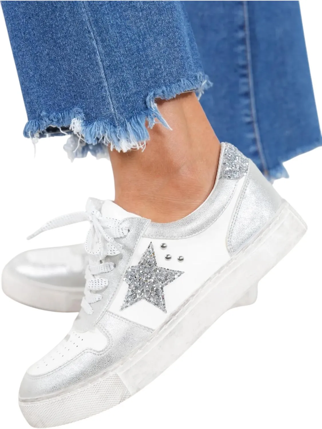 Women's Constellation Sneakers In Silver