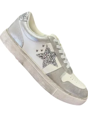 Women's Constellation Sneakers In Silver