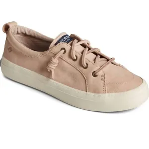 Women's Crest Vibe Tumbled Leather Sneaker In Rose