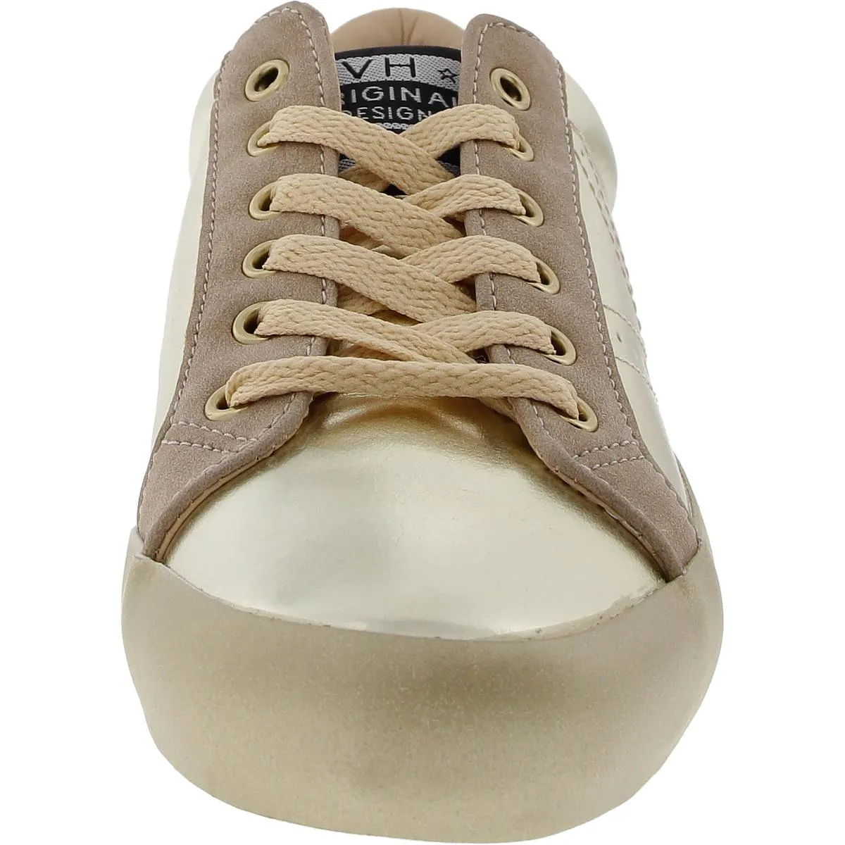 Womens Distressed Leather Casual And Fashion Sneakers